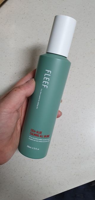 플리프 시카-알로에 카밍 올인원 200ml — 5점을 준 리뷰어가 2021년 1월 올린 사용 사진