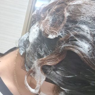 더마힐 헤어 컨디셔닝 샴푸 500ml 3종 중 택1 — 5점을 준 리뷰어가 2021년 4월 올린 사용 사진