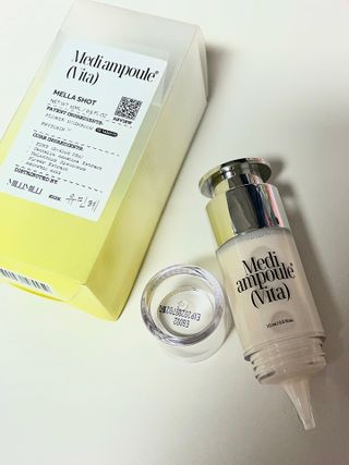 ✅프리 (블로그체험단) [밀리밀리] 메디 앰플 비타 15ml — 4.5점을 준 리뷰어가 2025년 9월 올린 사용 사진