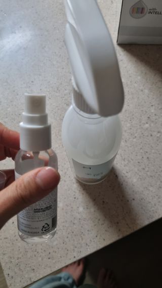 [엠메이데이] 그린티 피톤치드 감쪽같이 500ml + 손소독액 50ml — 5점을 준 리뷰어가 2022년 2월 올린 사용 사진