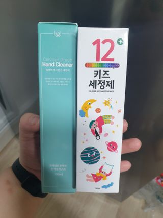 셀바이져 항균 스프레이 핸드워시 + 키즈세정제 SET — 5점을 준 리뷰어가 2021년 3월 올린 사용 사진