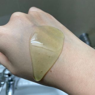 프리마인 메이크업과 들뜨는 각질까지 한방에 깐달걀로! 순하기까지한 셀베이스 그린티클렌저(200ml) — 5점을 준 리뷰어가 2023년 2월 올린 사용 사진