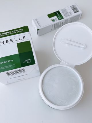 랑벨 랑바이오 블랙 시카 퀵 패드 100매 (3초 쿨링/3분 흡수, 블랙비 프로폴리스/시카 4종 함유, 대용량) — 5점을 준 리뷰어가 2022년 7월 올린 사용 사진