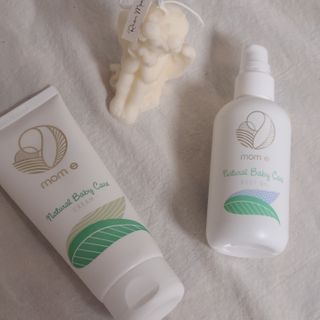 mom e 맘이 내추럴 베이비 케어 크림+바디오일 — 4점을 준 리뷰어가 2021년 1월 올린 사용 사진