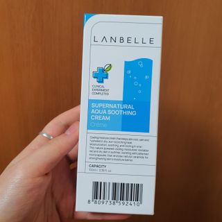 랑벨 수퍼내츄럴 아쿠아 수딩 크림 100ml — 5점을 준 리뷰어가 2022년 4월 올린 사용 사진