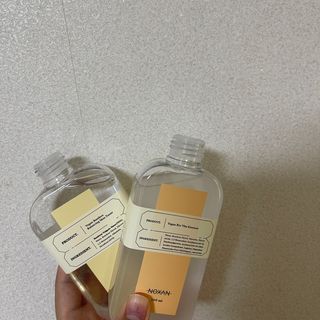 [녹산] 비건 대나무 밸런싱 수분 토너 + 비건 바이오 비타 에센스 — 4점을 준 리뷰어가 2022년 11월 올린 사용 사진
