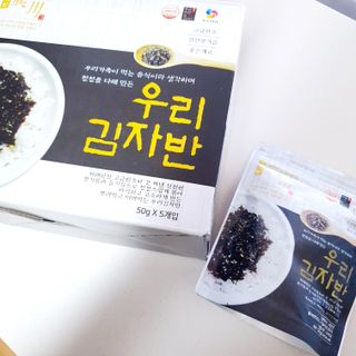 광천우리맛김 우리집밥도둑 맛있는광천김 우리김자반 50g 5봉 — 5점을 준 리뷰어가 2021년 11월 올린 사용 사진