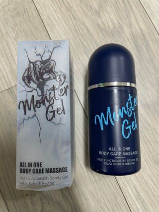 [바록스] 류현진 올인원 바디릴렉싱 몬스터겔 50ml — 4.5점을 준 리뷰어가 2021년 3월 올린 사용 사진