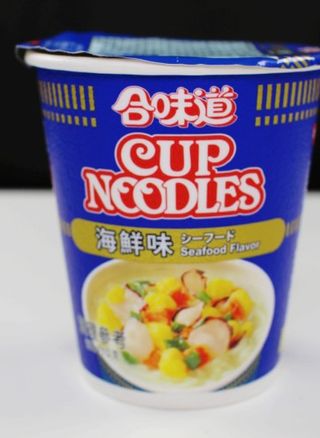 NISSIN 닛신 컵누들  4종 - 씨푸드오리지날, 씨푸드 스파이시, 씨푸드 커리, 씨푸드 XO소스 — 4.5점을 준 리뷰어가 2022년 12월 올린 사용 사진