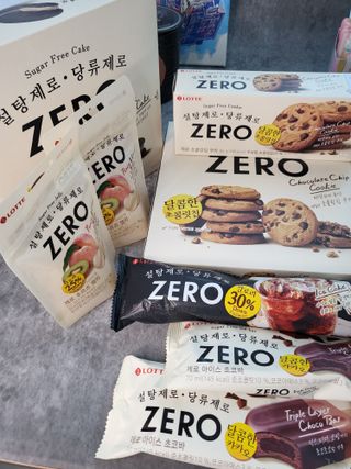 ZERO (초콜릿 칩 쿠키, 카카오 케이크, 후르츠 젤리, 아이스 콜라, 아이스 초코바) — 5점을 준 리뷰어가 2022년 6월 올린 사용 사진