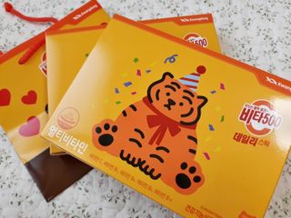 광동생활건강 [광동] 비타 500 데일리 스틱 VB, VC를 함유한 멀티비타민 30포+30포 — 3.5점을 준 리뷰어가 2022년 6월 올린 사용 사진
