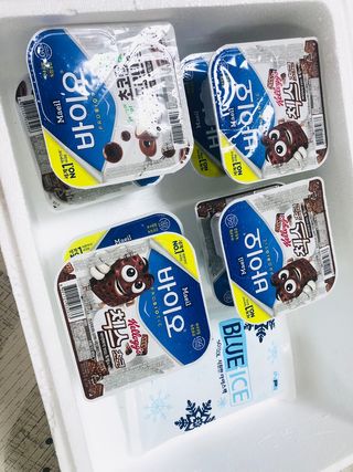 매일바이오 토핑요거트 — 5점을 준 리뷰어가 2021년 5월 올린 사용 사진