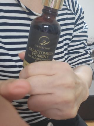 오투에니원 갈락토미세스 비타민 C 더블 브라이트닝 세럼 50ml — 5점을 준 리뷰어가 2023년 2월 올린 사용 사진