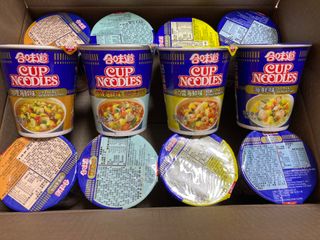 NISSIN 닛신 컵누들  4종 - 씨푸드오리지날, 씨푸드 스파이시, 씨푸드 커리, 씨푸드 XO소스 — 5점을 준 리뷰어가 2022년 3월 올린 사용 사진