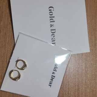 [골드앤디어] 14K 사선 큐빅 원터치 귀걸이_3color — 5점을 준 리뷰어가 2021년 7월 올린 사용 사진