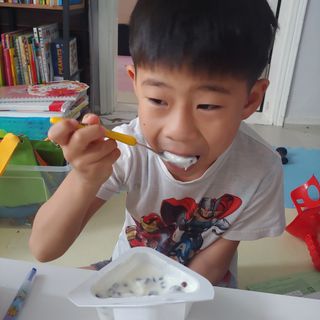 매일바이오 토핑요거트 — 5점을 준 리뷰어가 2021년 6월 올린 사용 사진