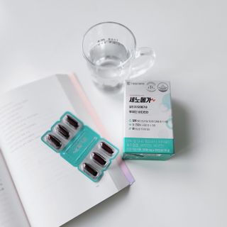 [대웅제약] 혈행, 눈,뼈건강, 알티지오메가3 세노메가 루테인 — 5점을 준 리뷰어가 2021년 8월 올린 사용 사진