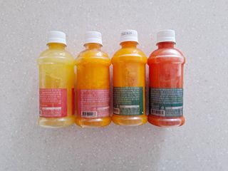 탐라원 제주의 맛, 몬딱주스 4종세트 - 한라봉몬딱주스, 천혜향몬딱주스, 청귤에이드, 당근몬딱주스 — 5점을 준 리뷰어가 2021년 8월 올린 사용 사진