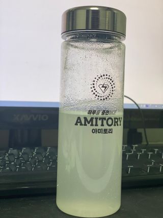 주식회사 씨크릿비에프랩 마시는 아미노산 아미토리 열대과일맛 14포 [1포, 5g / 보틀증정] — 4.5점을 준 리뷰어가 2022년 12월 올린 사용 사진