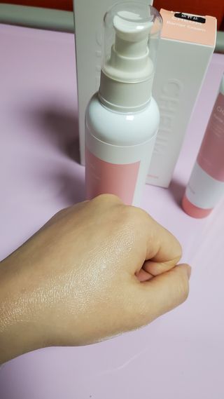 화이트리 채움 베리어 로션, 베리어 크림 세트 — 5점을 준 리뷰어가 2021년 2월 올린 사용 사진