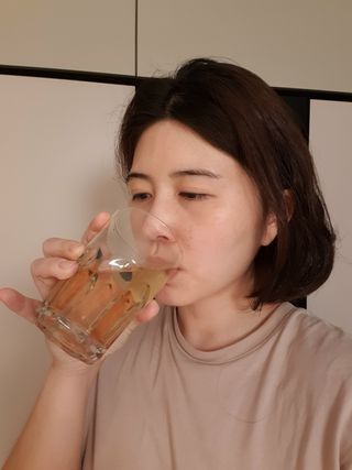 프리마인 자체 기업부설 연구소에서 찾아낸 건강한 수면의 비밀.  슬립토 플러스 30포 — 5점을 준 리뷰어가 2021년 9월 올린 사용 사진