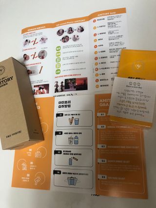 주식회사 씨크릿비에프랩 마시는 아미노산 아미토리 열대과일맛 14포 [1포, 5g / 보틀증정] — 4.5점을 준 리뷰어가 2023년 1월 올린 사용 사진