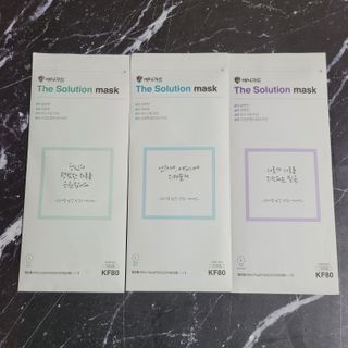 [이지아 마스크] 애니가드 더솔루션마스크 KF80 대형 컬러 4종 — 5점을 준 리뷰어가 2021년 6월 올린 사용 사진