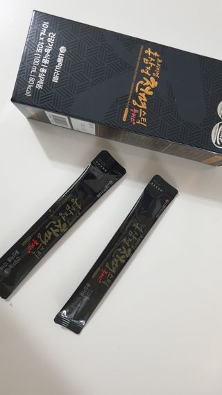서울약사신협 약사신협_천명플러스스틱_10mlx30포 — 5점을 준 리뷰어가 2021년 3월 올린 사용 사진