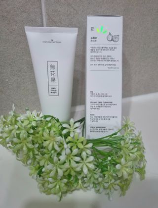 [베러오리진] 무화과 크리미 딥 폼 클렌저/피부 노폐물 & 미세먼지 99 세정 인증 민감성 피부 무자극 인증 — 5점을 준 리뷰어가 2021년 11월 올린 사용 사진