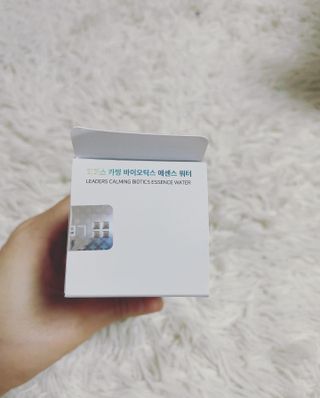 리더스코스메틱 리더스 카밍 바이오틱스 에센스 워터 — 5점을 준 리뷰어가 2021년 12월 올린 사용 사진