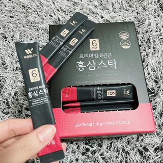 [푸름웰니스] 프리미엄 6년근 홍삼스틱 3mg x 100포 — 2점을 준 리뷰어가 2022년 2월 올린 사용 사진