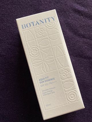 보타니티 촉촉수분자차 아쿠아핏 선 에센스 50ml + 보송톤업자차 징크 선 로션 50ml SPF50+ PA++++ (4/25) — 5점을 준 리뷰어가 2022년 4월 올린 사용 사진