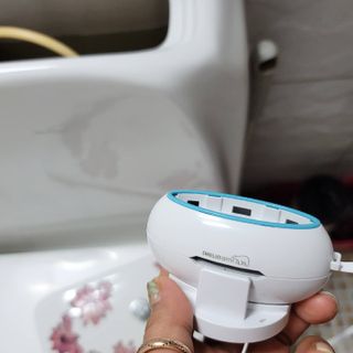 대림 디움 대림바스 365 스마트팟 자동 변기 살균 세정제 — 5점을 준 리뷰어가 2021년 5월 올린 사용 사진