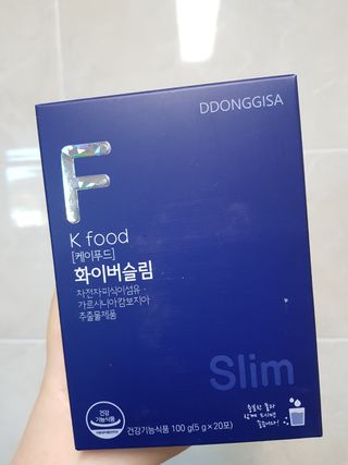 똥기사의 케이푸드 화이버슬림 — 5점을 준 리뷰어가 2021년 1월 올린 사용 사진