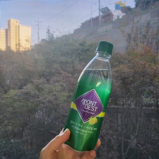 몽베스트 Montbest with Sparkling water Lemon OR Lime 20병(랜덤) — 4점을 준 리뷰어가 2021년 10월 올린 사용 사진