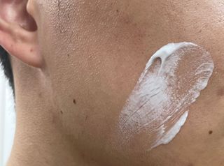 [닥터문] 프리미엄 알로에베라 선크림 500ml — 5점을 준 리뷰어가 2022년 6월 올린 사용 사진