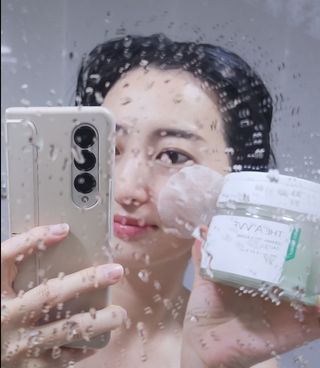 디에이브 더마-테카 바이옴 카밍패드 60매 — 5점을 준 리뷰어가 2022년 11월 올린 사용 사진