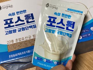 자연에온 마시는 프로틴 고함량 균형단백질 음료 포스틴 125ml 10개입 1BOX — 5점을 준 리뷰어가 2021년 3월 올린 사용 사진