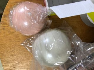 트라택 쿠셔닝 웨이트볼 0.5kg + 1kg SET — 5점을 준 리뷰어가 2022년 6월 올린 사용 사진