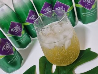 몽베스트 Montbest with Sparkling water Lime20병 — 5점을 준 리뷰어가 2022년 11월 올린 사용 사진