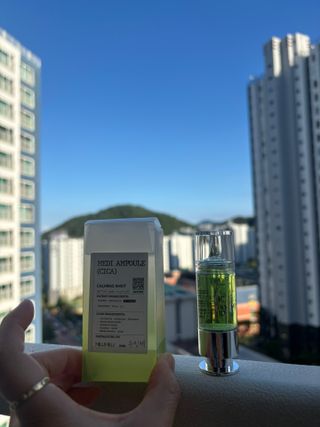 *✅프리 (블로그체험단) [밀리밀리] 메디 앰플 시카 15ml — 5점을 준 리뷰어가 2025년 9월 올린 사용 사진