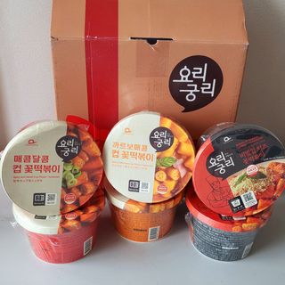 나우  [요리궁리] B타입 ( 매콤, 치즈, 매콤까르보 ) 꽃떡볶이 6개입 세트 — 5점을 준 리뷰어가 2025년 3월 올린 사용 사진