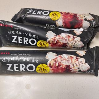 ZERO (초콜릿 칩 쿠키, 카카오 케이크, 후르츠 젤리, 아이스 콜라, 아이스 초코바) — 4점을 준 리뷰어가 2022년 6월 올린 사용 사진