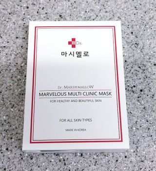 닥터마시멜로 마블러스 멀티 클리닉 마스크 — 5점을 준 리뷰어가 2021년 3월 올린 사용 사진