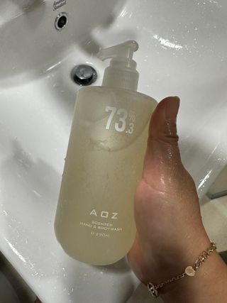 에일리언오더즈 센티드 핸드 앤 바디 워시 290ml (3종 택1) — 4.5점을 준 리뷰어가 2023년 8월 올린 사용 사진
