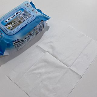 햅스 세균없는 주방 대형 2팩, HAPS sanitizer wipe — 5점을 준 리뷰어가 2022년 2월 올린 사용 사진