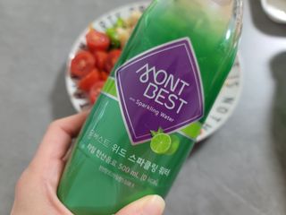 몽베스트 Montbest with Sparkling water Lime20병 — 5점을 준 리뷰어가 2021년 10월 올린 사용 사진