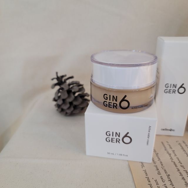 GINGER6 액티브 워터 크림 리뷰 사진