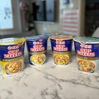 NISSIN 닛신 컵누들  4종 - 씨푸드오리지날, 씨푸드 스파이시, 씨푸드 커리, 씨푸드 XO소스 — 5점을 준 리뷰어가 2021년 12월 올린 사용 사진