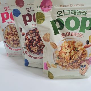 오!그래놀라팝 현미아몬드 — 5점을 준 리뷰어가 2022년 4월 올린 사용 사진